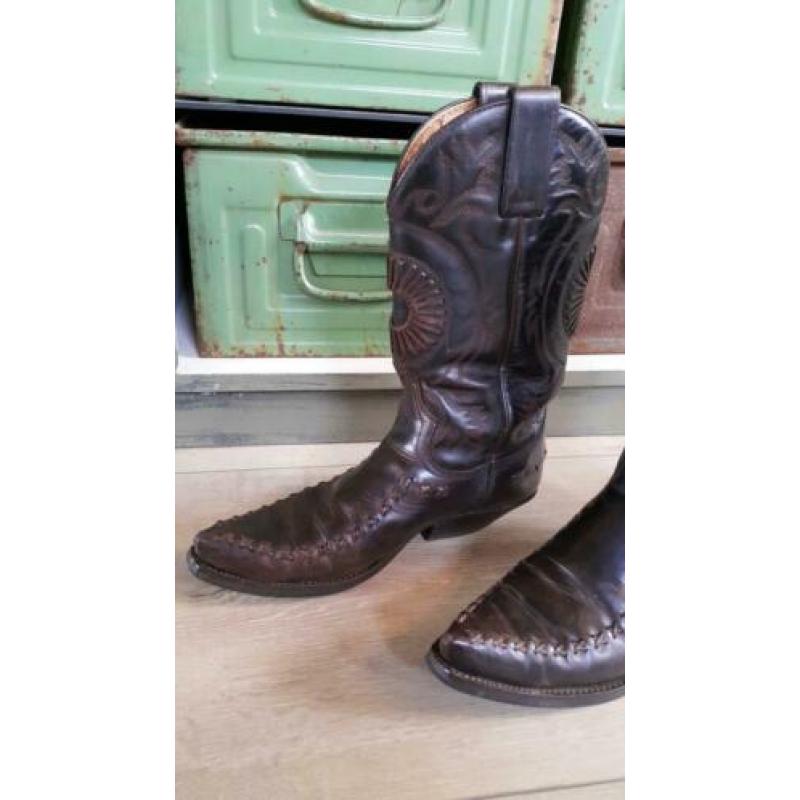 Sendra dames cowboy laarzen - bruin maat 40