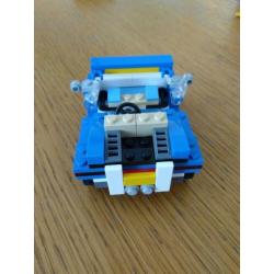 lego 6913 3 in 1 blauwe sportwagen