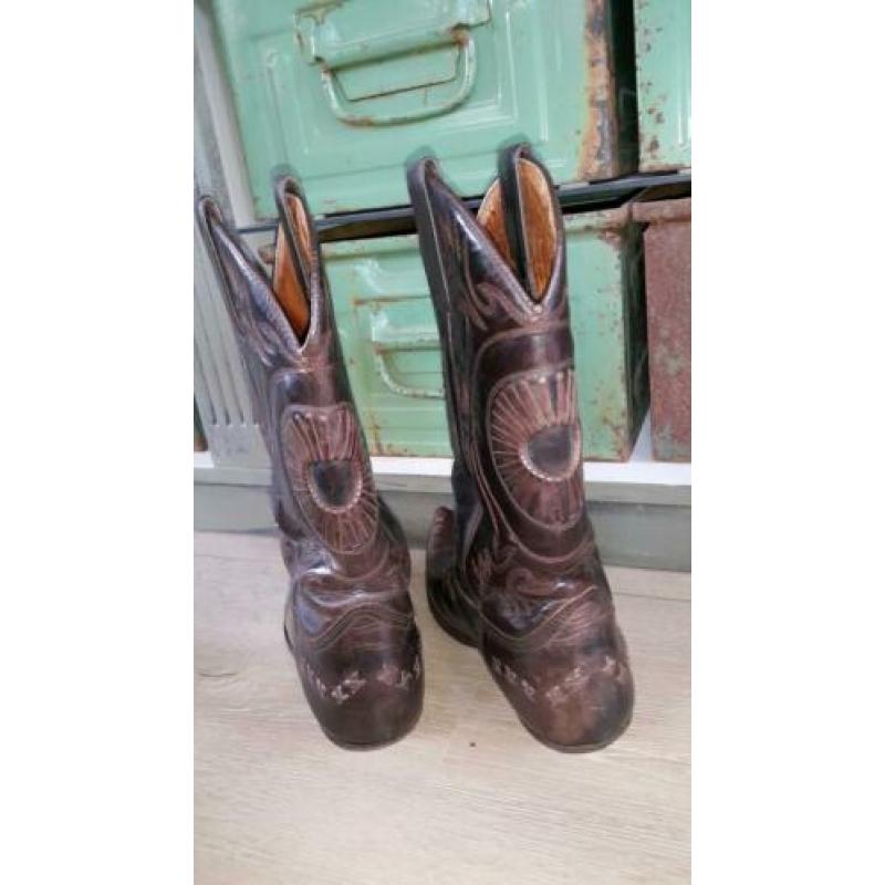 Sendra dames cowboy laarzen - bruin maat 40