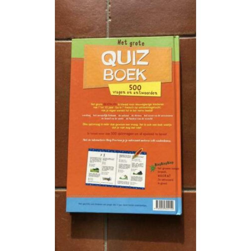 Het vroege QUIZ BOEK met Biep pen