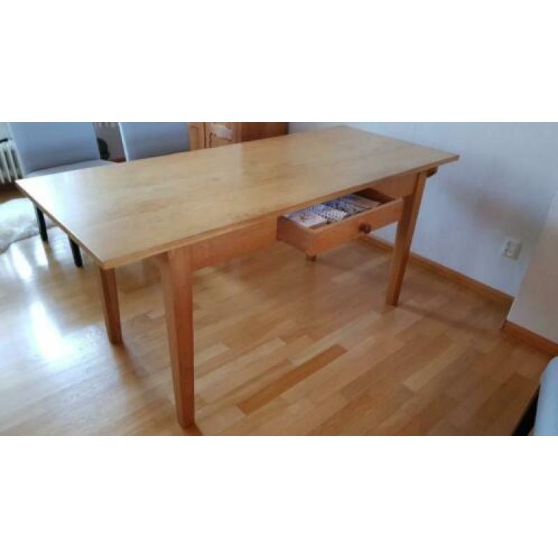 Eiken eettafel