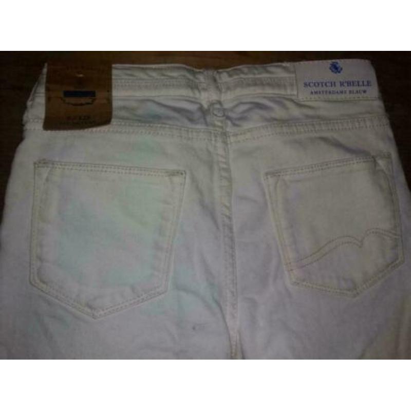 SCOTCH R'BELLE witte broek MAAT 128 NIEUW!