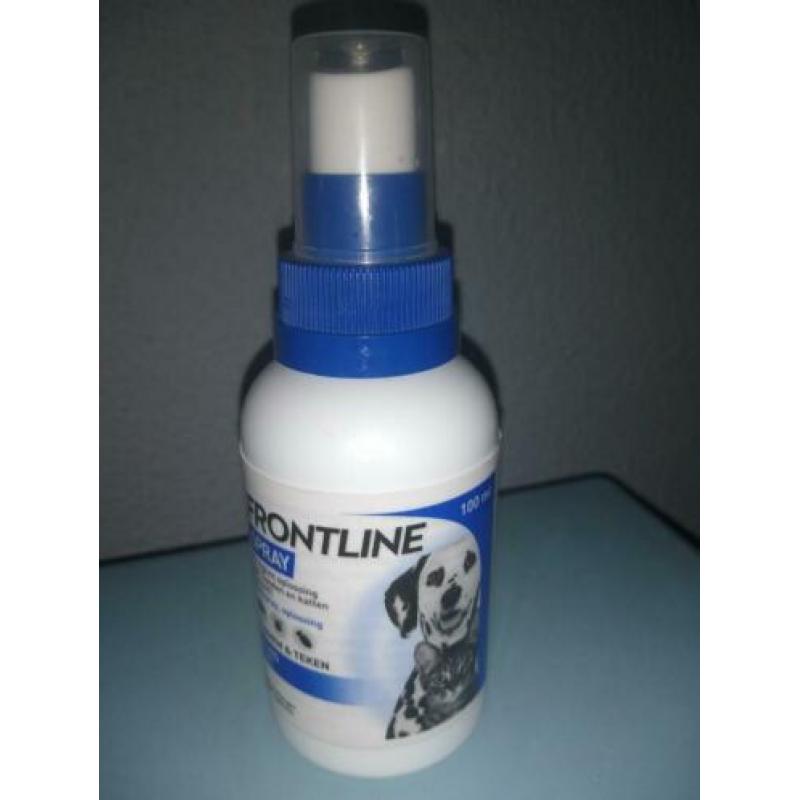 Kleine fles Frontline 100 ml. voor hond en kat Nieuw