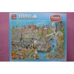 KING COMI COLLECTION PUZZLE 1.000 stukjes voor 2.50euro