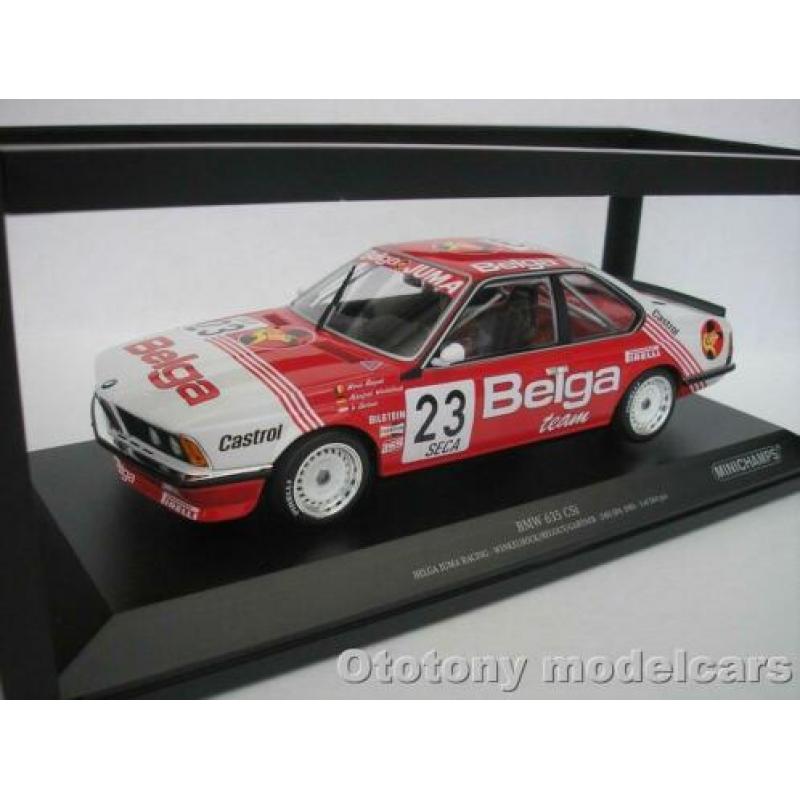 Bmw 635 CSI #23 Spa 1985 Winkelhock 1/18 Minichamps