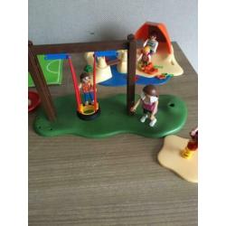 Playmobil speeltuin strand voetbalveld