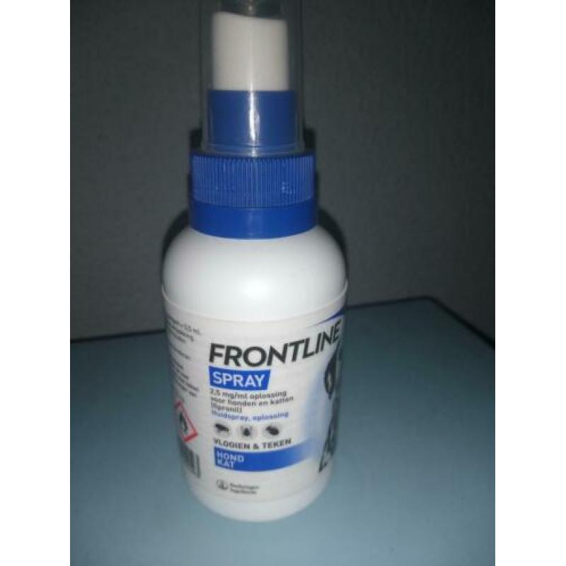 Kleine fles Frontline 100 ml. voor hond en kat Nieuw