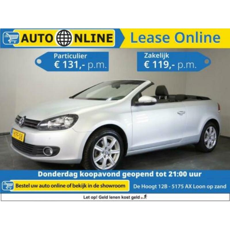 Volkswagen Golf Cabriolet 1.2 TSI BlueMotion AIRCO cruise PS