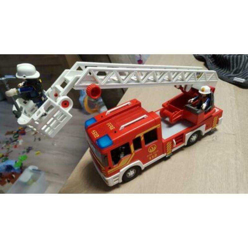 Ladderwagen brandweer playmobil 9463