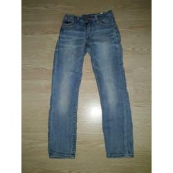 H&M slim fit jeans lichte wassing 122