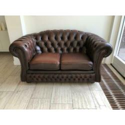 Springvale Chesterfield bank sofa zetel Engels leer