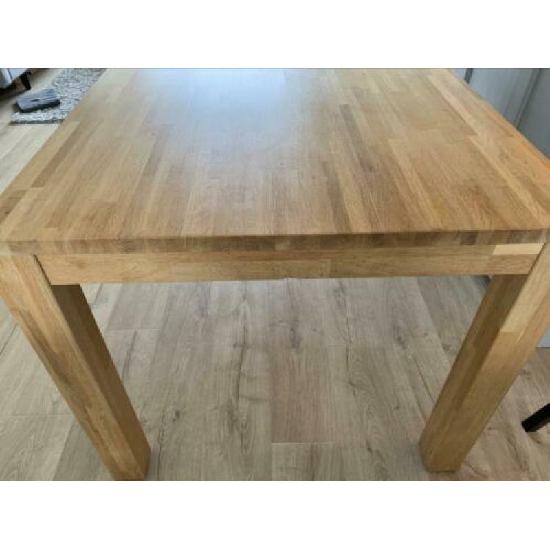 Eikenhouten Eettafel 180x90x80cm(+-)