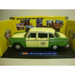 Checker Cab Chicago groen 1981 Sun Star 1:18 KRD