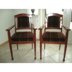 Te koop 6 antieke stoelen