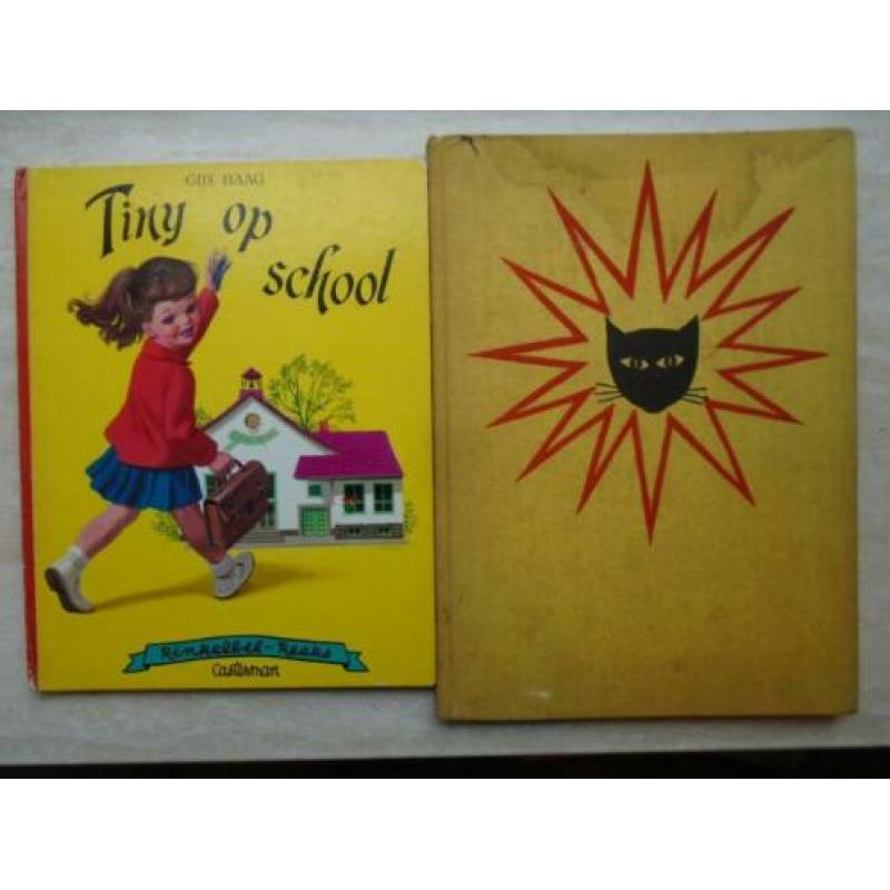 Lot 7 oude kinderboeken uit de jaren '30/'60