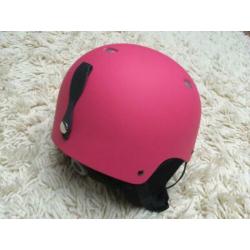 goede snowboardhelm skihelm sinner roze maat S/M