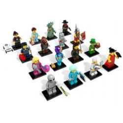 Lego minifig serie 6 nr 12 Skateboard Meisje, Nieuw & Sealed