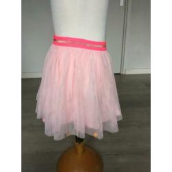 HEMA lagen rok roze + glimmers nieuwstaat mt 122 / 128 D15