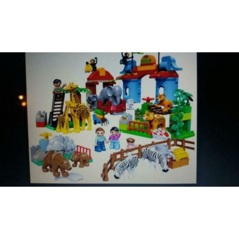 Lego duplo grote dierentuin set