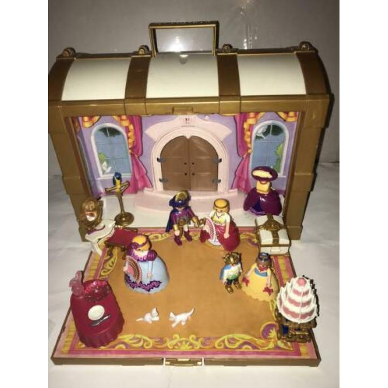 Playmobil prinsessen meeneemkoffer en elfentuin