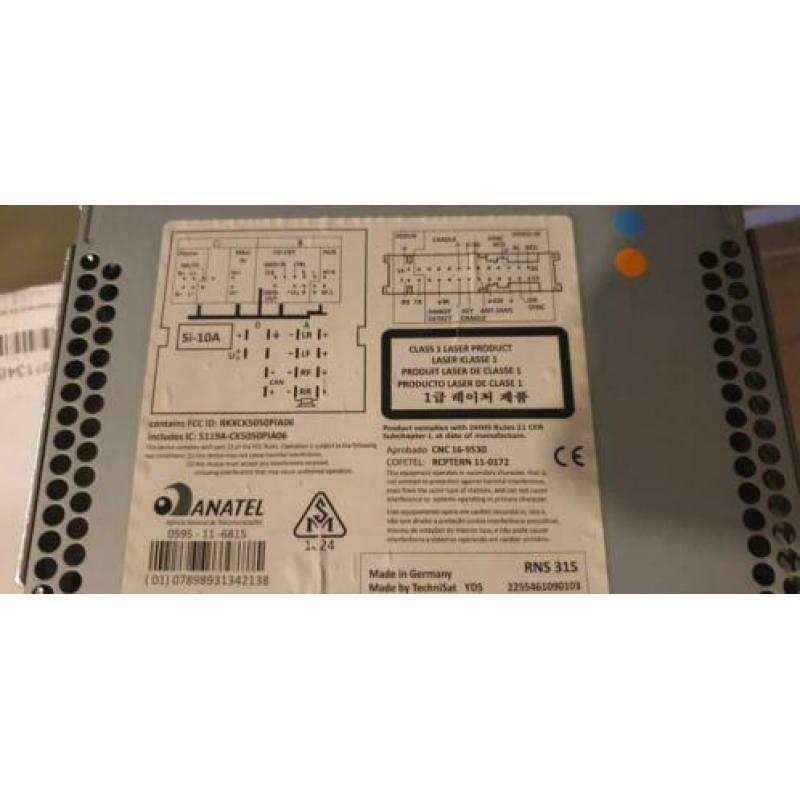 Originele VW RNS 315 radio navigatie