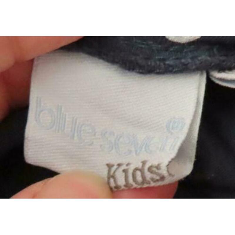 Blue seven kids blauw stippen rokje maat 104