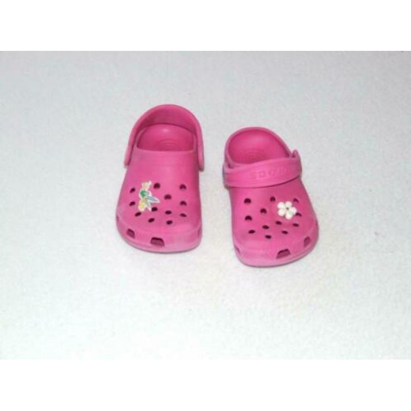 roze Crocs maat 8/9 24/25