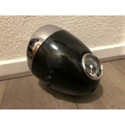 CEV koplamp met VDO 120 km teller kreidler