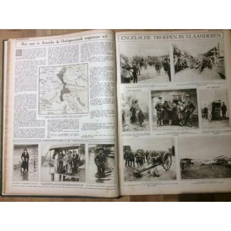 Panorama Weekblad in Koperdiepdruk 1e halfjaar 1915