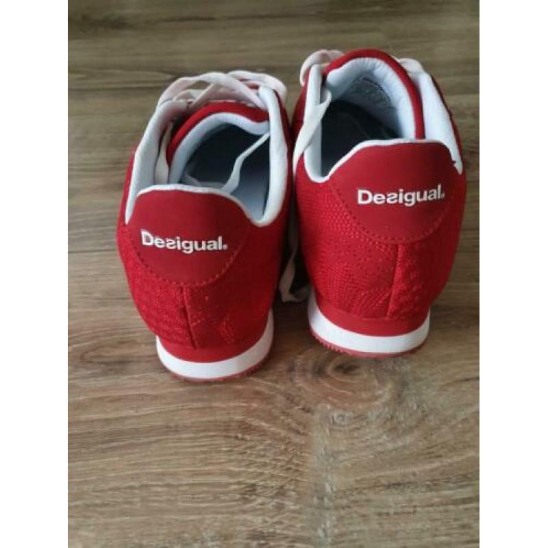 Rode Desigual sneakers maat 39, nieuw