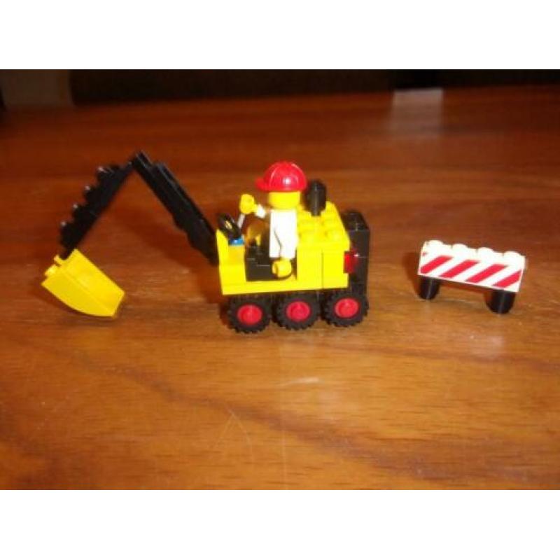 Lego Town 6631-1 Steam Shovel uit 1985