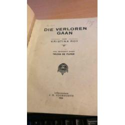 die verloren gaan door kristina roy uit 1924 Met harde kaft