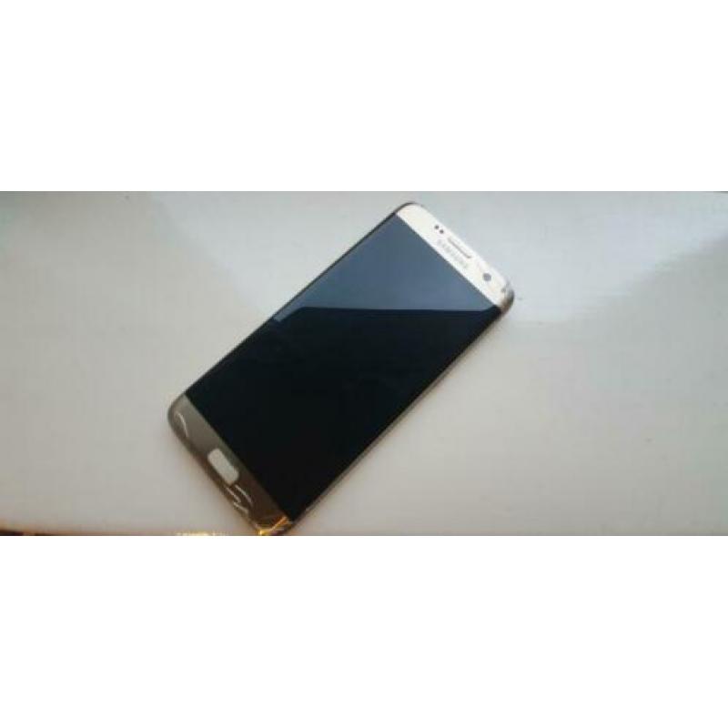 Samsung Galaxy S7 Edge Gold Platinum (met barsten)