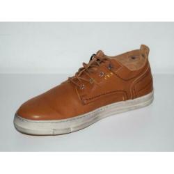 YELLOW CAB - leren veterboots Seal Tan - maat 43