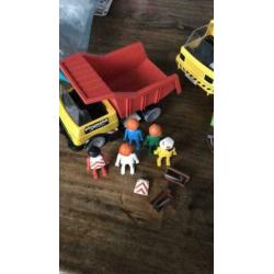 Playmobil 3 vintage modellen met diverse onderdelen