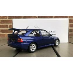 Ford escort RS cosworht 1992 blue Otto UNIIEK MODEL