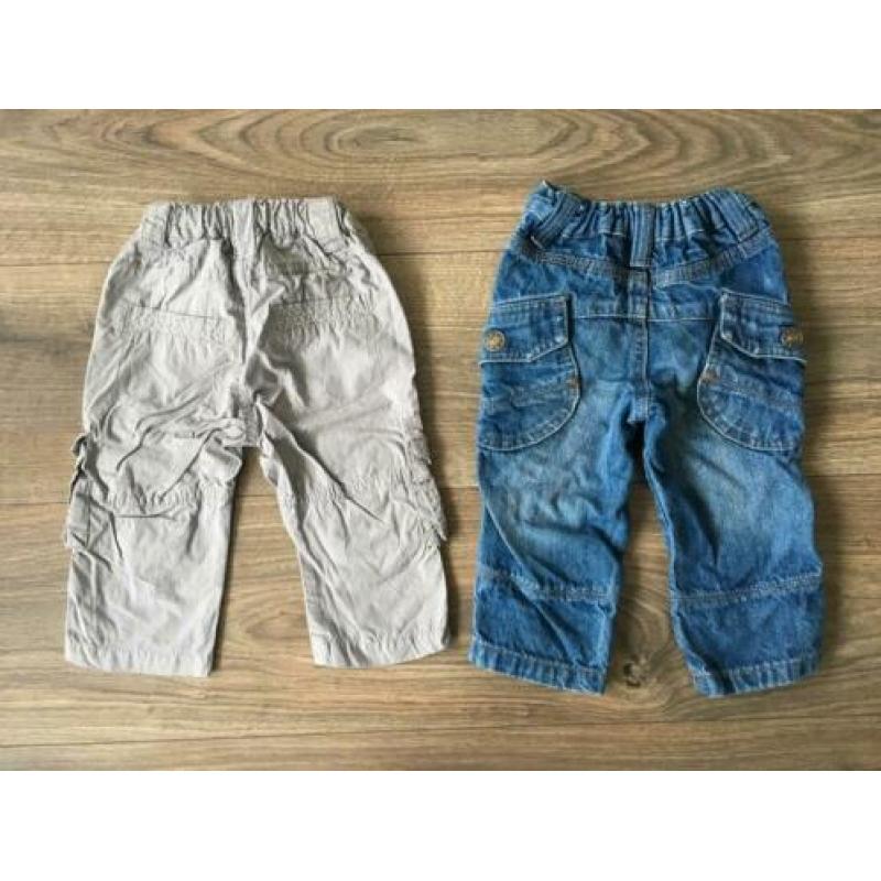 Broekjes jeans Just Small - Maat 74