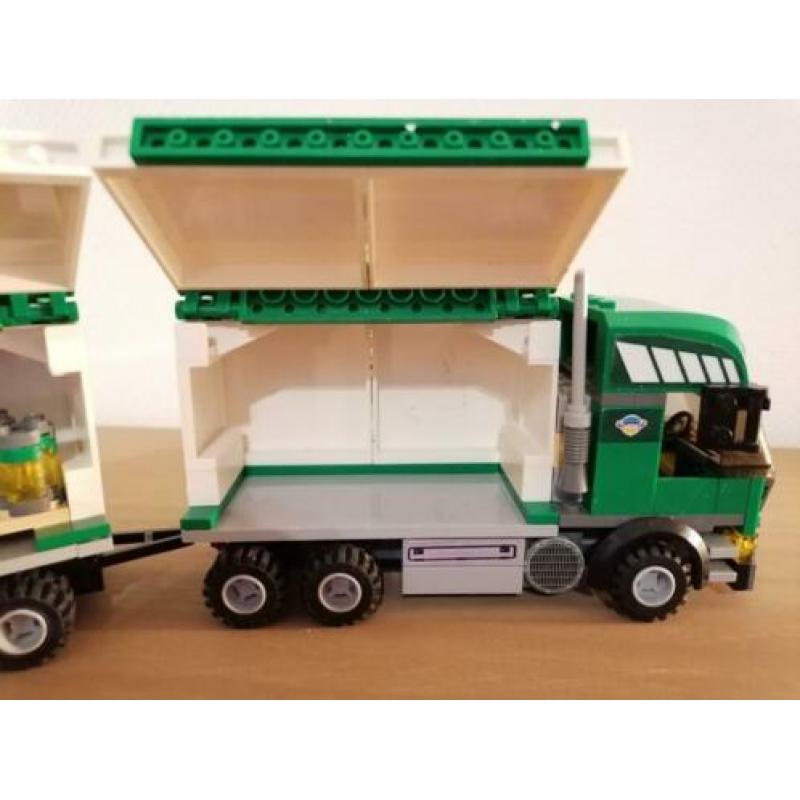 Cargo vrachtwagen met heftruck - Lego city nr 7733