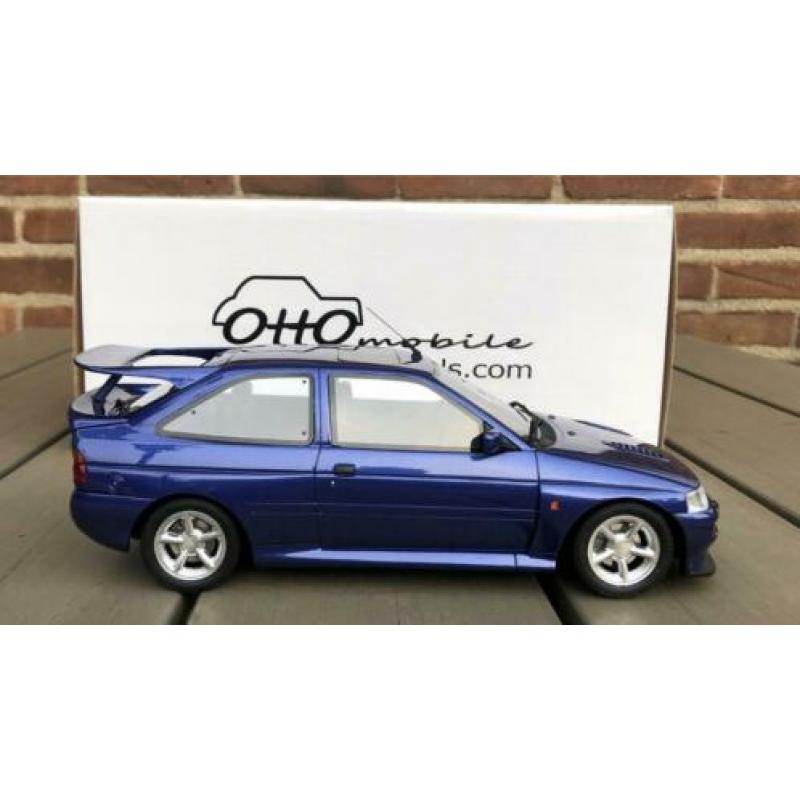 Ford escort RS cosworht 1992 blue Otto UNIIEK MODEL