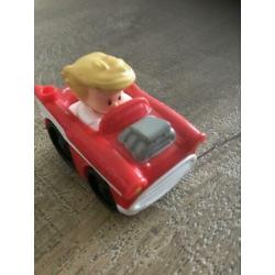 Fischer price little people garage draagbaar