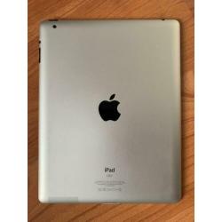 iPad 2 (2011) zilver 16gb tablet incl hoes foto zwart kabel