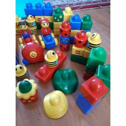 Doos vol lego duplo ongeveer 90 stuks