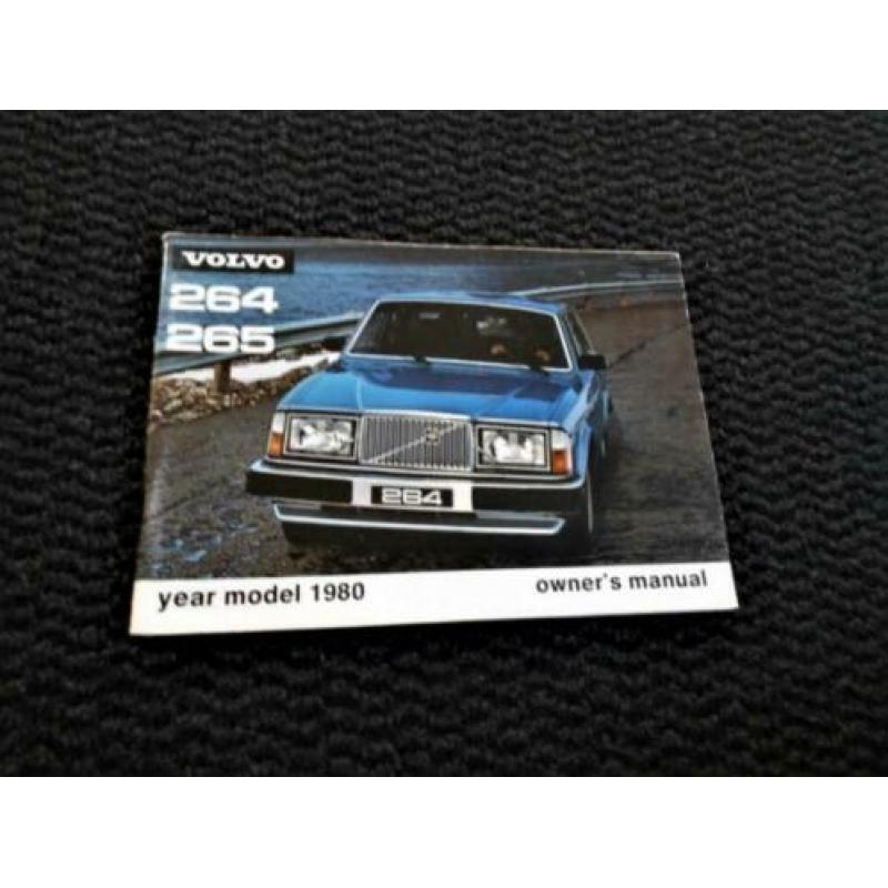 VOLVO 264-265 Handleiding - Owners Manual ORIGINEEL