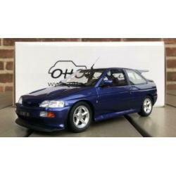 Ford escort RS cosworht 1992 blue Otto UNIIEK MODEL