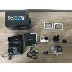 Zeer nette GoPro Hero 4 Silver (Compleet en z.g.a.n.)