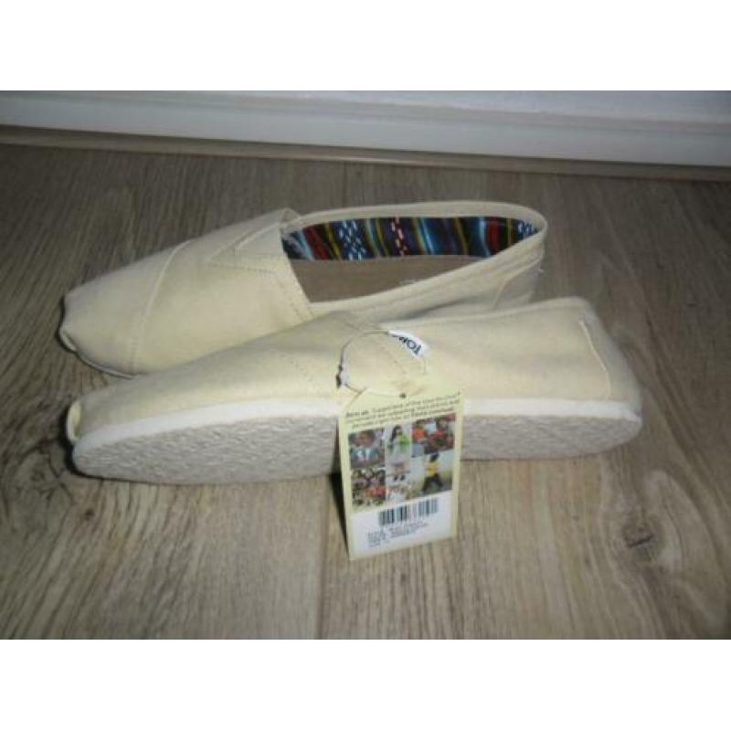 TOMS Beige Instappers Maat 42,5 (NIEUW)