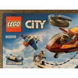 Lego City 60209 Luchtpolitie diamantroof - Nieuw in doos.