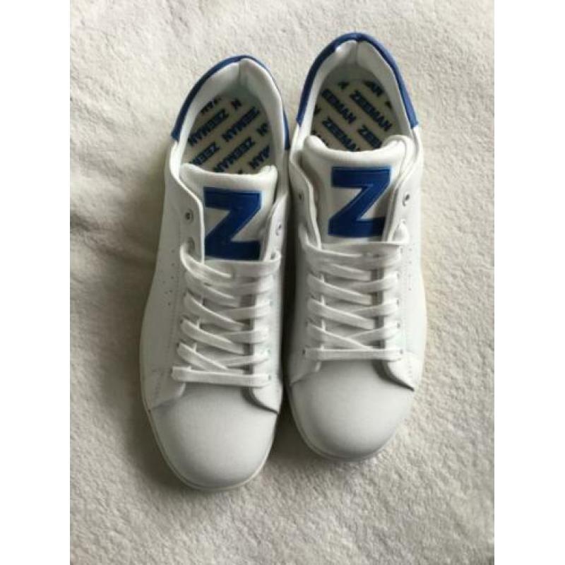 Nieuwe, ongedragen witte sneakers maat 41 Zeeman