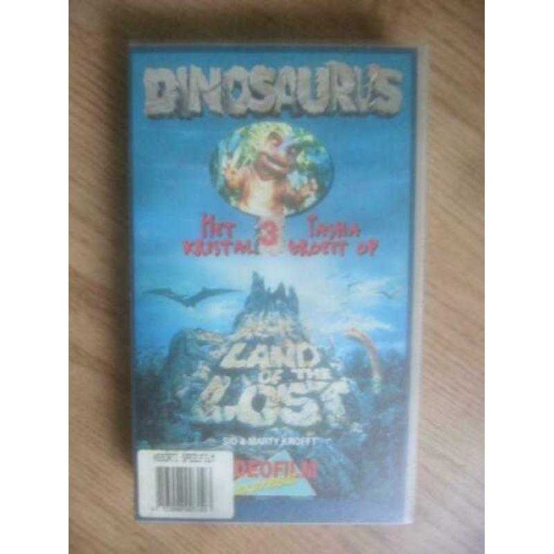 Land of the lost serie uit de jaren 90 (3x VHS)