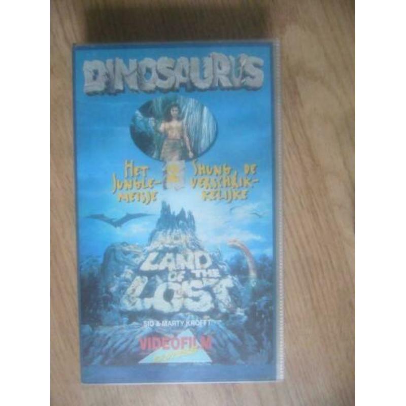 Land of the lost serie uit de jaren 90 (3x VHS)